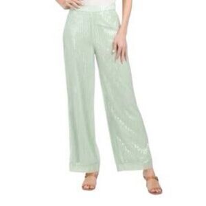 House of Harlow 1960 Wide-Leg Sequence Pants